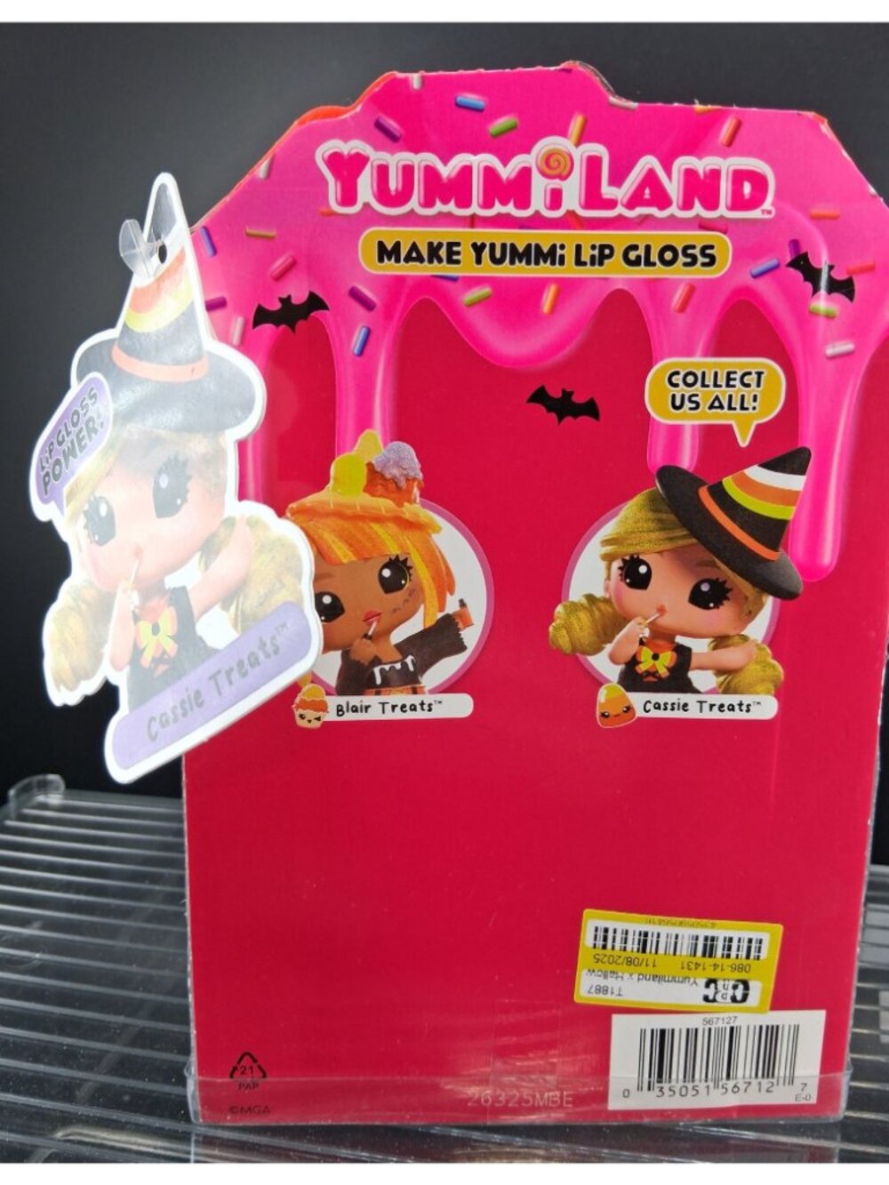 YummiLand Halloween Cassie Treats Doll & Make Lip Gloss Kit - Picture 2 of 3